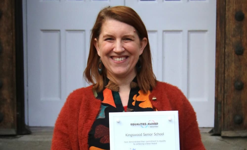 Kingswood School Awarded Silver Equalities Award by Equaliteach
